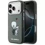 KARL LAGERFELD Karl & Choupette Back MagSafe Θήκη για iPhone 17 Pro Max, Μαύρο