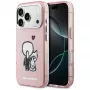 KARL LAGERFELD Karl & Choupette Back MagSafe Θήκη για iPhone 17 Pro Ροζ