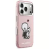 KARL LAGERFELD Karl & Choupette Back MagSafe Θήκη για iPhone 17 Pro Ροζ