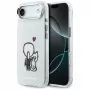 KARL LAGERFELD Karl & Choupette Back MagSafe Θήκη για iPhone Air, Διάφανο