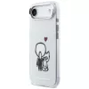 KARL LAGERFELD Karl & Choupette Back MagSafe Θήκη για iPhone Air, Διάφανο