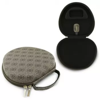 Guess Carry Box Θήκη Ακουστικών Καφέ