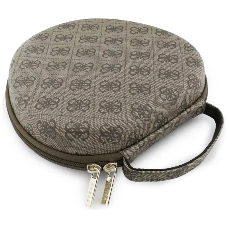 Guess Carry Box Θήκη Ακουστικών Καφέ