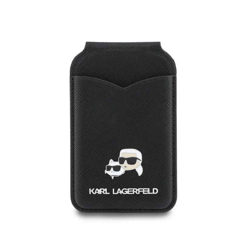 Karl Lagerfeld Stand Mirror MagSafe Πορτοφόλι Μαύρο