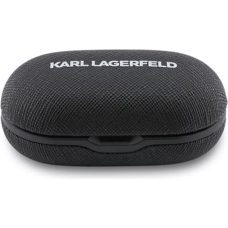 Karl Lagerfeld Saffiano Logo ENC TWS Ακουστικά Μαύρο