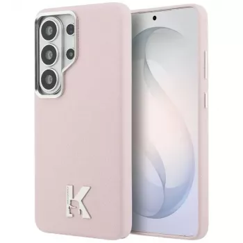 Karl Lagerfeld K Metal Logo MagSafe Θήκη για Samsung Galaxy S26 Ultra Ροζ