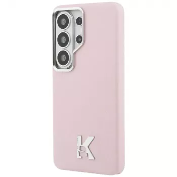 Karl Lagerfeld K Metal Logo MagSafe Θήκη για Samsung Galaxy S26 Ultra Ροζ