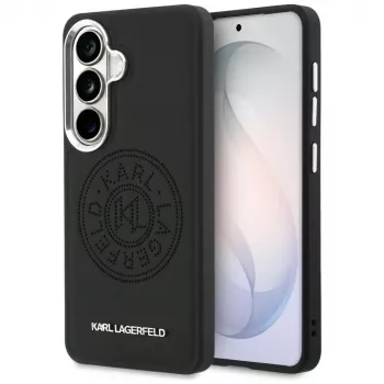 Karl Lagerfeld Perforated KLMagSafe Θήκη για Samsung Galaxy S26 Μαύρο