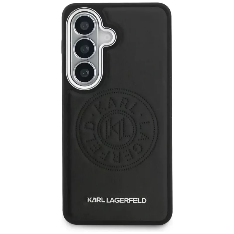 Karl Lagerfeld Perforated KLMagSafe Θήκη για Samsung Galaxy S26 Μαύρο