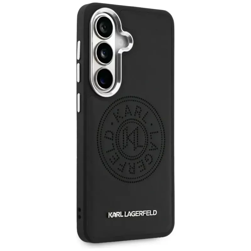 Karl Lagerfeld Perforated KLMagSafe Θήκη για Samsung Galaxy S26 Μαύρο
