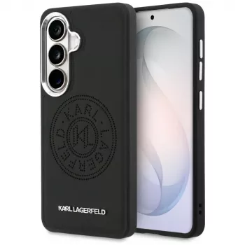 KARL LAGERFELD Perforated KLMagSafe Θήκη για Samsung Galaxy S26+ Μαύρο