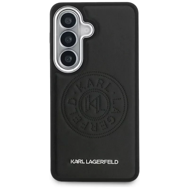 KARL LAGERFELD Perforated KLMagSafe Θήκη για Samsung Galaxy S26+ Μαύρο