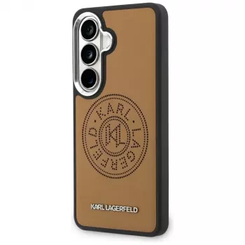 KARL LAGERFELD Perforated KLMagSafe Θήκη για Samsung Galaxy S26, Καφέ