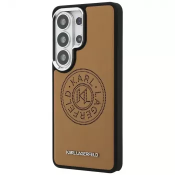 KARL LAGERFELD Perforated KLMagSafe Θήκη για Samsung Galaxy S26 Ultra - Καφέ