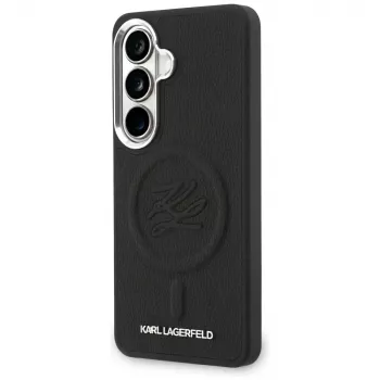 Karl Lagerfeld Embossed Ring Initials MagSafe Θήκη για Samsung Galaxy S26+ Μαύρο