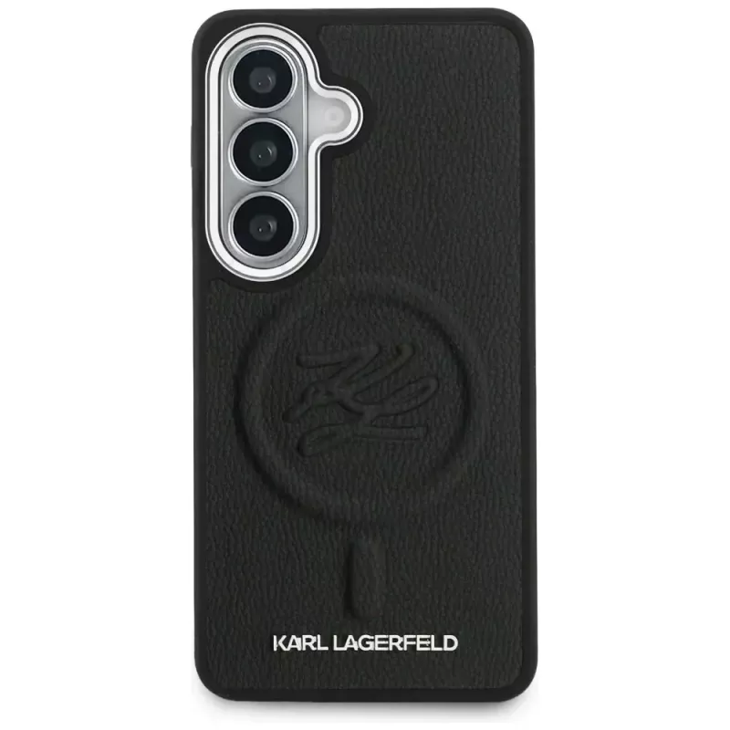 Karl Lagerfeld Embossed Ring Initials MagSafe Θήκη για Samsung Galaxy S26+ Μαύρο