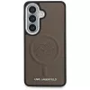 Karl Lagerfeld Embossed Ring Initials MagSafe Θήκη για Samsung Galaxy S26, Καφέ