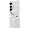 KARL LAGERFELD IML KC Script MagSafe Θήκη για Samsung Galaxy S26, Διάφανο