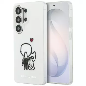 KARL LAGERFELD IML Karl & Choupette MagSafe Πίσω Κάλυμμα για Samsung Galaxy S26 Ultra, Διάφανο