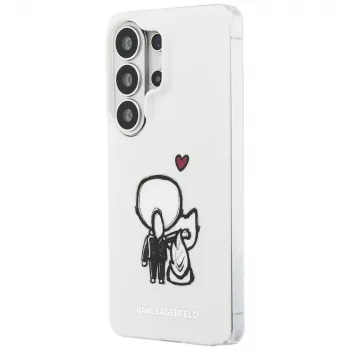 KARL LAGERFELD IML Karl & Choupette MagSafe Πίσω Κάλυμμα για Samsung Galaxy S26 Ultra, Διάφανο