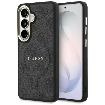 Guess 4G Embossed Ring MagSafe Θήκη για Samsung Galaxy S26 (Μαύρο)