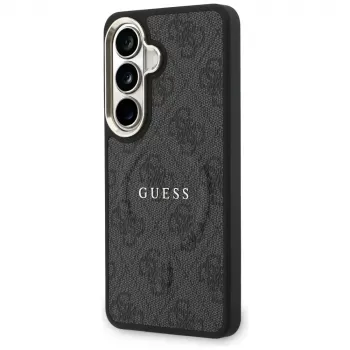 Guess 4G Embossed Ring MagSafe Θήκη για Samsung Galaxy S26+ (Μαύρο)