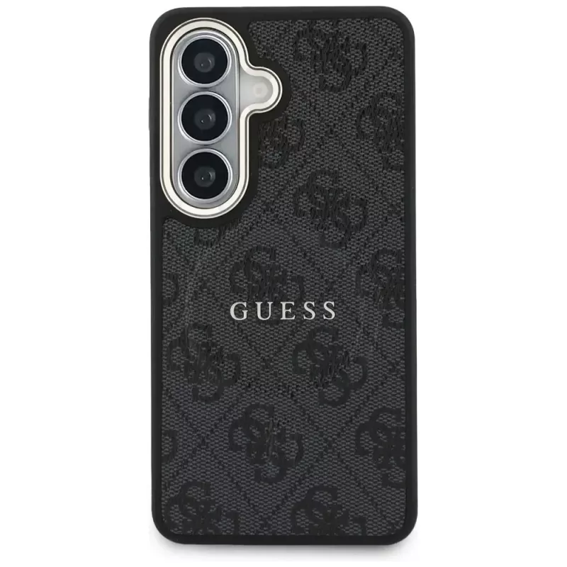 Guess 4G Embossed Ring MagSafe Θήκη για Samsung Galaxy S26+ (Μαύρο)