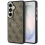 Guess 4G Embossed Ring MagSafe Θήκη για Samsung Galaxy S26 (Καφέ)