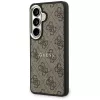 Guess 4G Embossed Ring MagSafe Θήκη για Samsung Galaxy S26 (Καφέ)