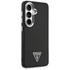 Guess Fixed Glitter Triangle MagSafe Θήκη για Samsung Galaxy S26+ Μαύρο