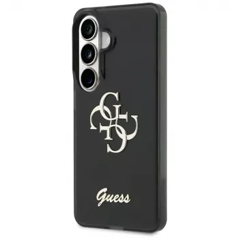 Guess IML Big Metal 4G Script Θήκη για Samsung Galaxy S26 (Μαύρο)