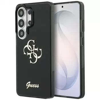 Guess IML Big Metal 4G Script Θήκη για Samsung Galaxy S26 Ultra (Μαύρο)