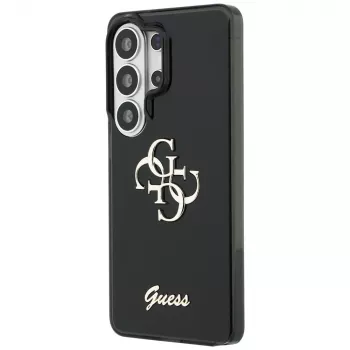 Guess IML Big Metal 4G Script Θήκη για Samsung Galaxy S26 Ultra (Μαύρο)