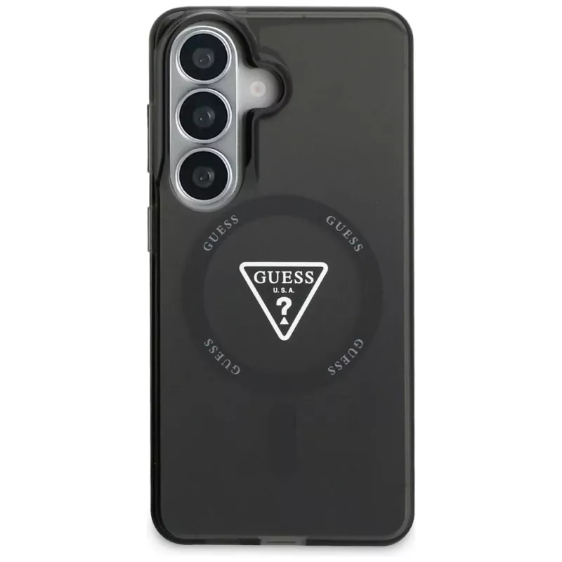 Guess IML Gradient Triangle MagSafe Θήκη για Samsung Galaxy S26 - Μαύρο