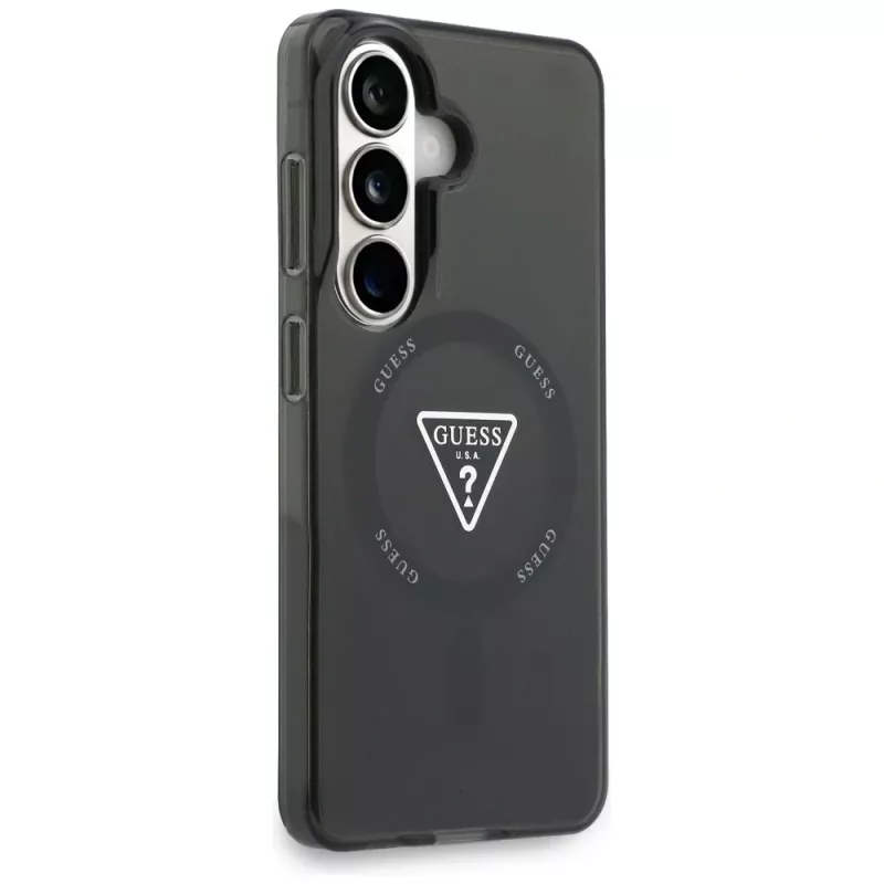 Guess IML Gradient Triangle MagSafe Θήκη για Samsung Galaxy S26 - Μαύρο