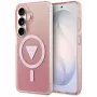 Guess IML Gradient Triangle MagSafe Θήκη για Samsung Galaxy S26 (Ροζ)