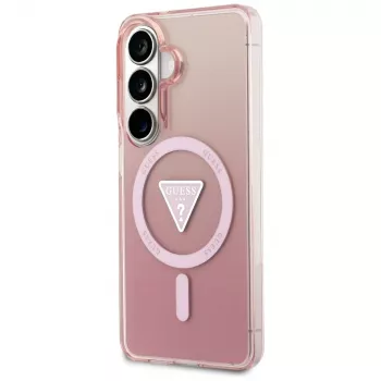 Guess IML Gradient Triangle MagSafe Θήκη για Samsung Galaxy S26 (Ροζ)