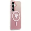 Guess IML Gradient Triangle MagSafe Θήκη για Samsung Galaxy S26 (Ροζ)