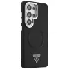 Guess Embossed Ring Triangle Logo MagSafe Θήκη για Samsung Galaxy S26 Ultra Μαύρο