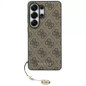 Guess 4G Classic Logo Charm MagSafe Θήκη για Samsung Galaxy S26 Ultra (Καφέ)