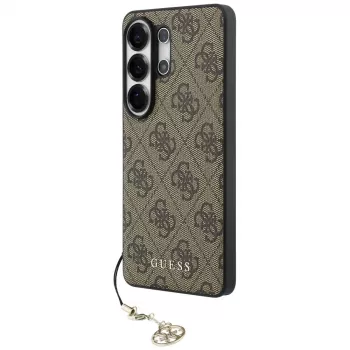 Guess 4G Classic Logo Charm MagSafe Θήκη για Samsung Galaxy S26 Ultra (Καφέ)