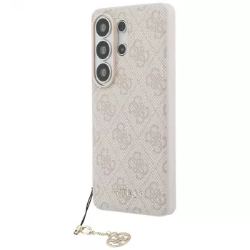 Guess 4G Classic Logo Charm MagSafe Θήκη για Samsung Galaxy S26 Ultra (Ροζ)