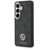 Guess 4G Big Rhinestone Triangle Strap MagSafe Σετ Θήκης για Samsung Galaxy S26 - Μαύρο