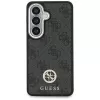 Guess 4G Big Rhinestone Triangle Strap MagSafe Σετ Θήκης για Samsung Galaxy S26 - Μαύρο