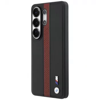BMW Perforated Stripe Logo MagSafe Θήκη για Samsung Galaxy S26 Ultra Κόκκινο