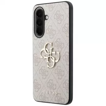 Guess Δερμάτινη 4G Metal Logo Θήκη για Samsung Galaxy A57 5G Pink