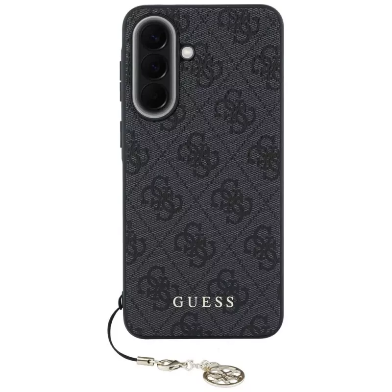 Guess 4G Charm Θήκη για Samsung Galaxy A57 5G Μαύρο