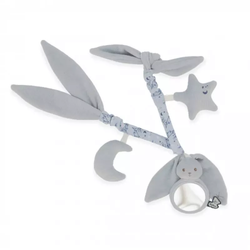 Kaloo Lapinoo Blue Rabbit Αλυσίδα Δραστηριοτήτων Καροτσιού