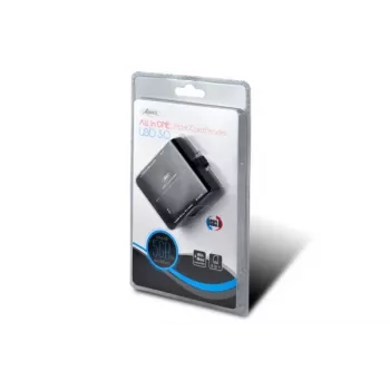 EXERTIS CONNECT USB 3.0 Αναγνώστης Καρτών Συμπαγής Αναγνώστης Καρτών για Κάρτες Μνήμης και Κάρτες SIM (730985)