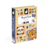 Janod Magnetibook Puzzle Animals Μαγνητικό Παζλ Βιβλίο